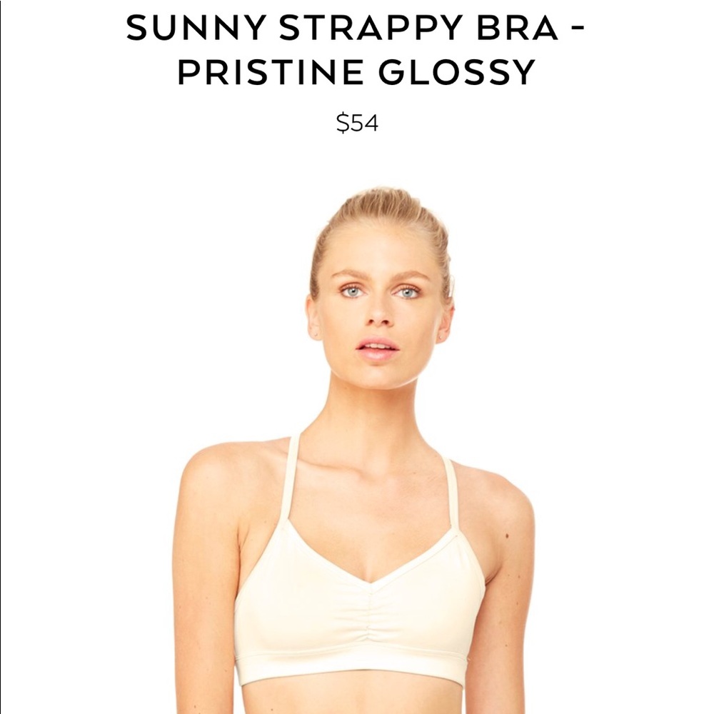 Alo Yoga sunny strappy bra
